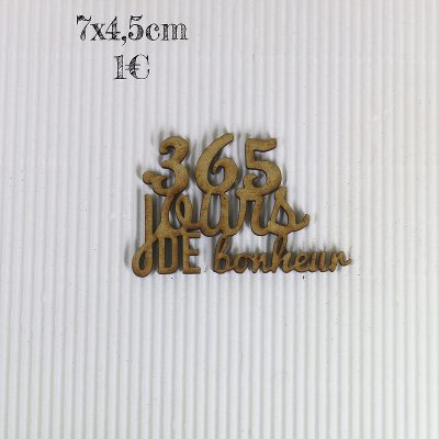 365 jours de bonheur