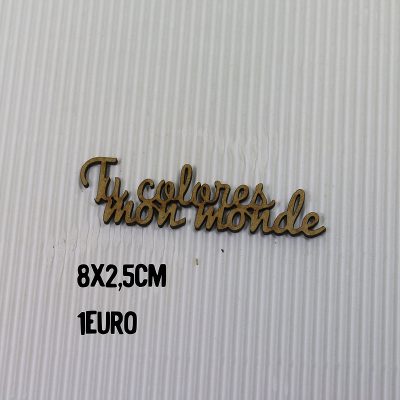 Tu colores mon monde