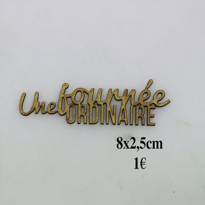 Une journée ordinaire