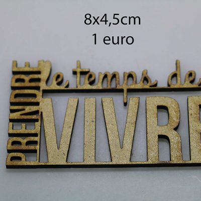 Prendre le temps de vivre