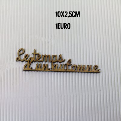 Le temps d'un automne