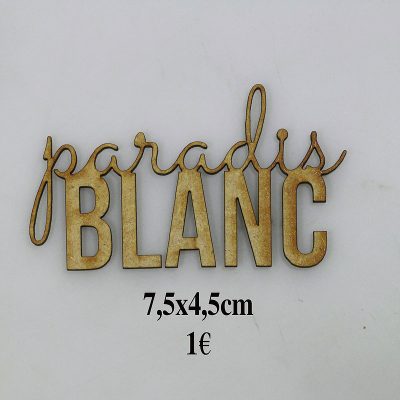 Paradis blanc