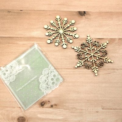 2 flocons détaillés