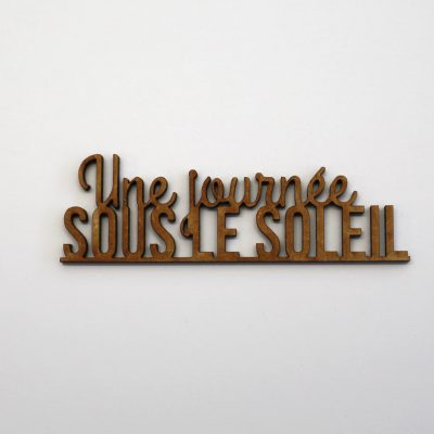 Une journée sous le soleil