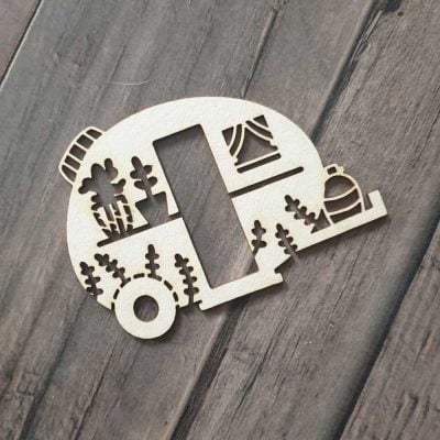 Caravane Carton bois