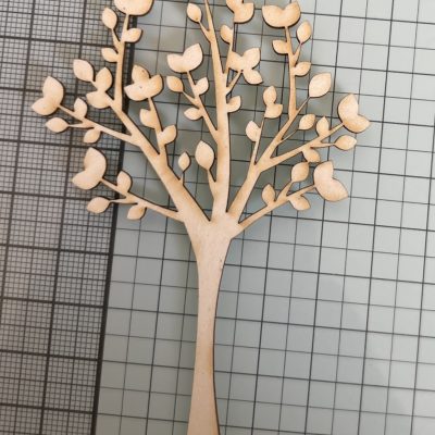 Arbre simple Carton bois