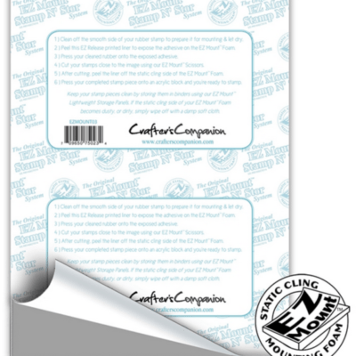 EZ mount montage tampons