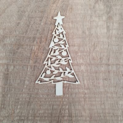 Carton bois Sapin Noel feuillage
