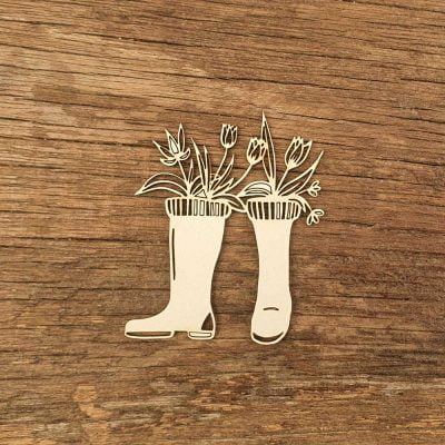Carton-bois-bottes-de-pluies-fleuries