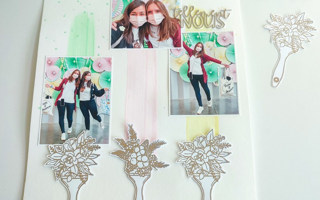 Page embossage à chaud par Elena