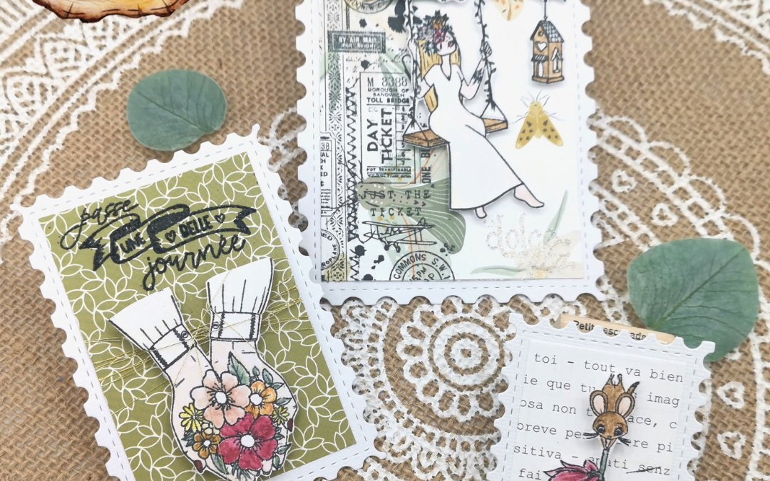 AT Stamps série par Chouette Fantaisie