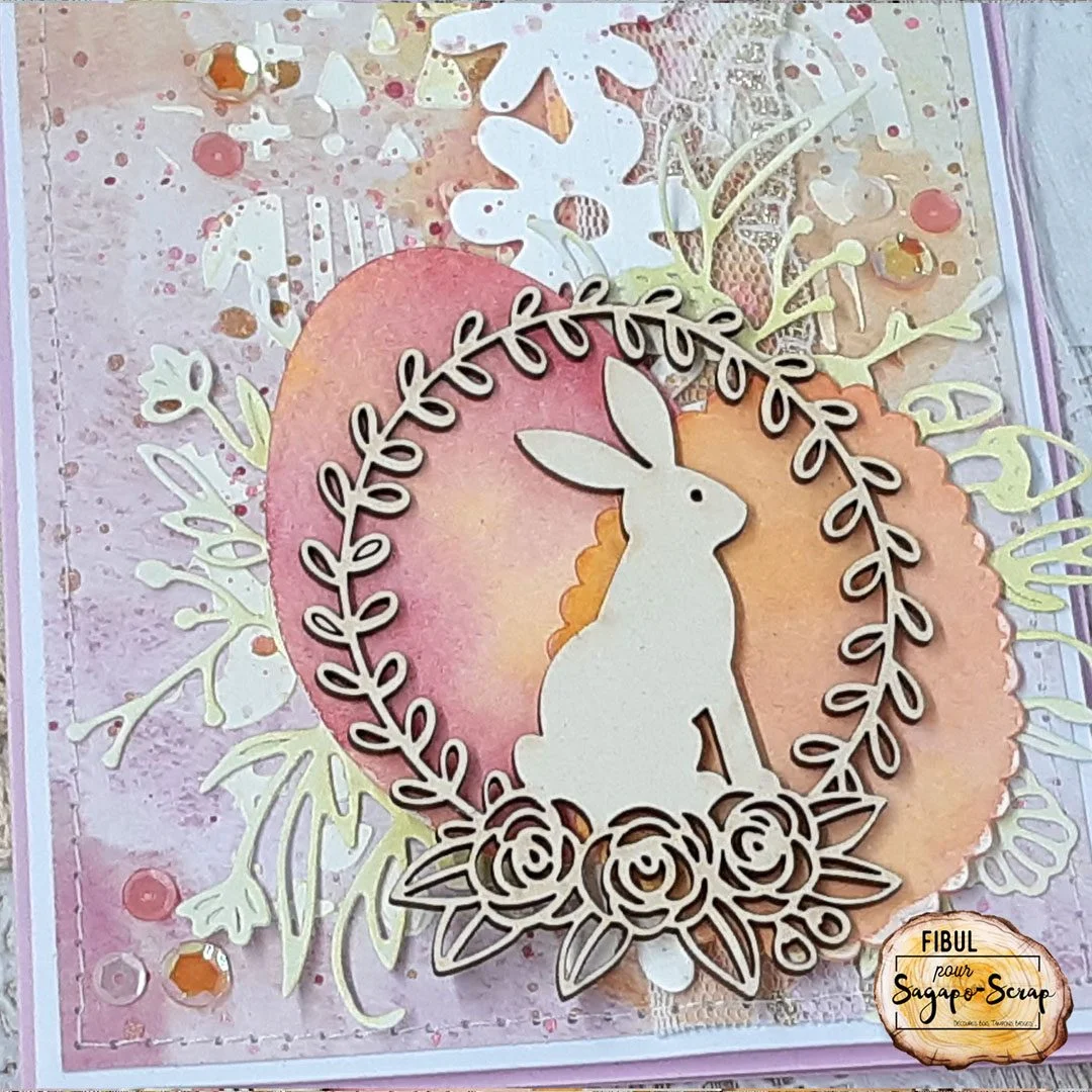 Emporte-pièce Lapin En Acier Carbone – Pour Cookies, Pâtes, Scrapbooking (Environ 6,5x7 Cm) - 2