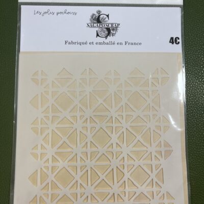 Pochoir Tissage de laine