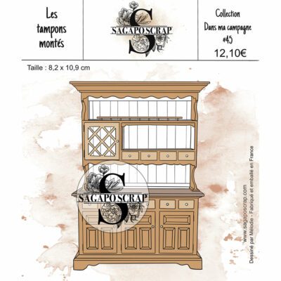 Collection Dans ma campagne #45 Vaisselier ancien 