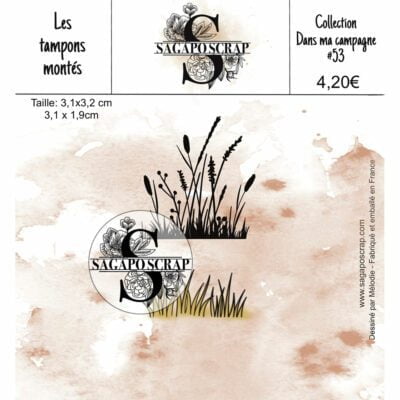 Collection Dans ma campagne #53 Bordures Herbes