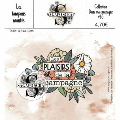 Collection Dans ma campagne #60 Les plaisirs de la Campagne fleuri 