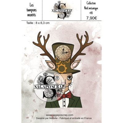 Collection Noël Mécanique #14 Cerf Gentleman