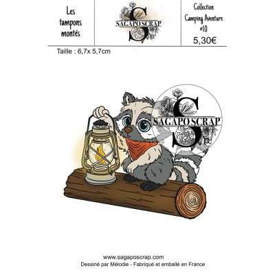 Collection Camping Aventure #10 Raton porteur de lumière