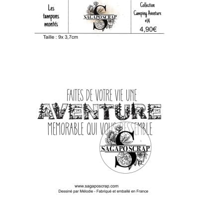 Collection Camping Aventure #14 Ma vie une aventure
