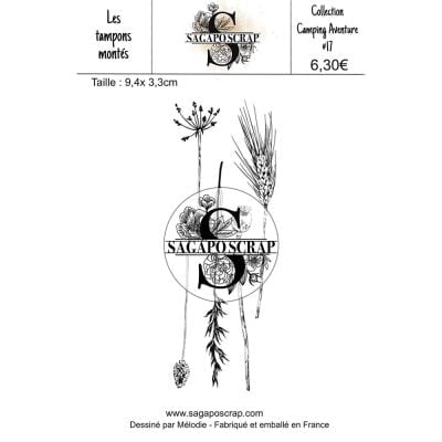 Collection Camping Aventure #17 Fleurs des champs seules