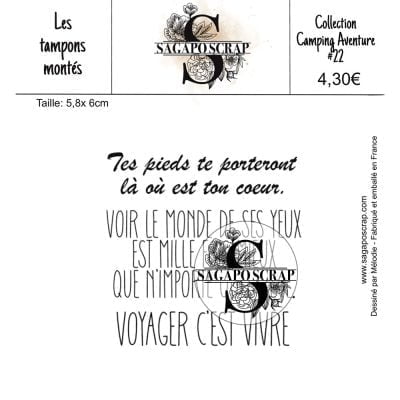Collection Camping Aventure #22 mots d'aventure
