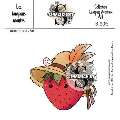 Collection Camping Aventure #24 Madame fraise