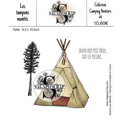 Collection Camping Aventure #4 Mon tipi