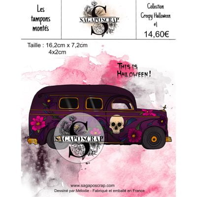 Collection Creepy Halloween #1 Le corbillard
