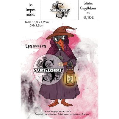 Collection Creepy Halloween #14 Corbeau de nuit