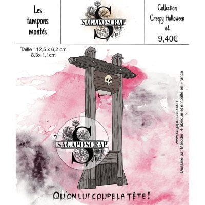 Collection Creepy Halloween #4 La guillotine
