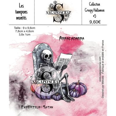 Collection Creepy Halloween #5 La Routine de Skeleton
