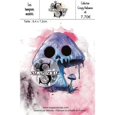 Collection Creepy Halloween #9 Champicrâne squelette