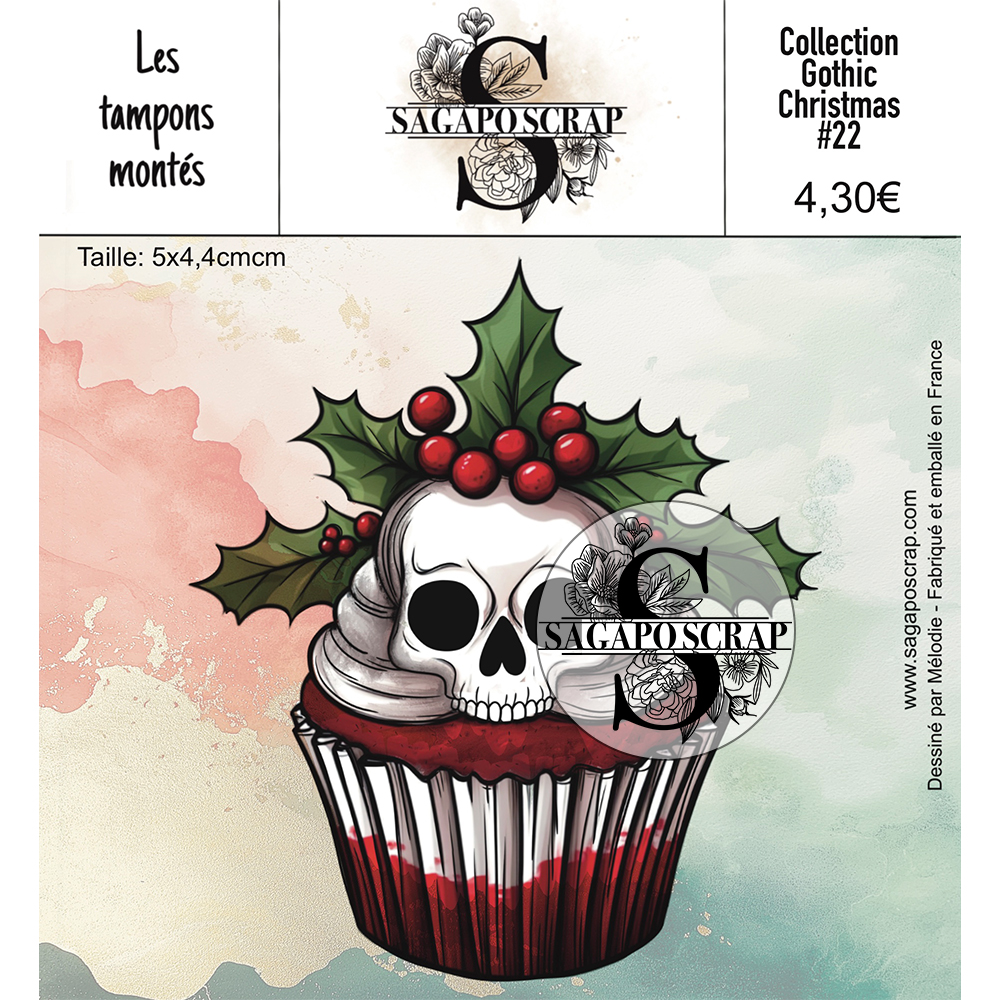 Collection Gothic Christmas #22 Cupcake