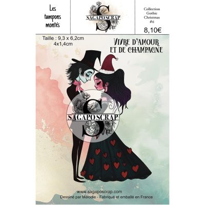 Collection Gothic Christmas #6 Couple gothique