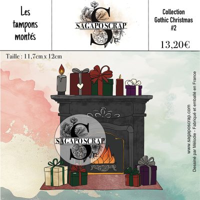 Collection Gothic Christmas #2 Cheminée