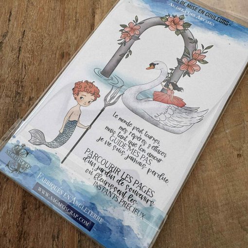 Planche tampons A6 - Au-delà des abysses - Les contes de Poseidon