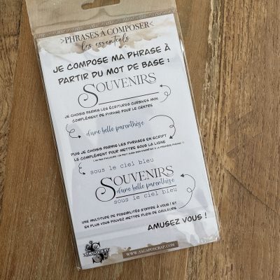 PLANCHE A6 - Les essentiels- souvenirs