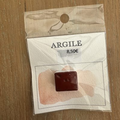 Demi godet ARGILE - Aquarelle à l'unité ( Palette NATURE BOHÈME )