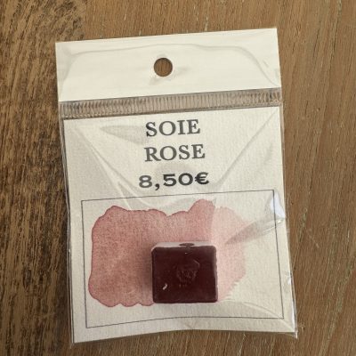 Demi godet SOIE ROSE- Aquarelle à l'unité ( Palette NATURE BOHÈME )