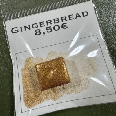Demi godet GINGERBREAD - Aquarelle à l'unité ( Palette JARDIN D’HIVER )