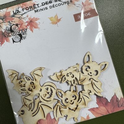 Collection la forêt des songes minis découpe chauve souris